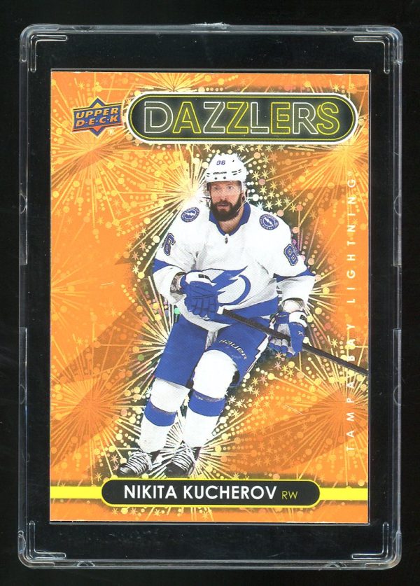 2021-22 Upper Deck orange Dazzlers Nikita Kucherov # DZ-140