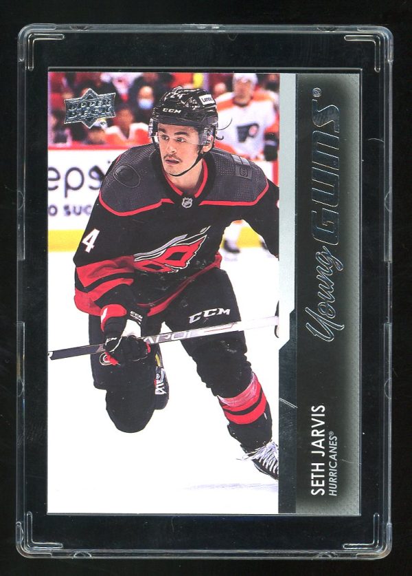 2021-22 Upper Deck hockey youn guns Seth Jarvis # 745