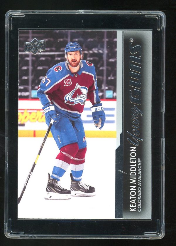 2021-22 Upper Deck Young Guns Keaton Middleton # 211 RC Colorado Avalanche