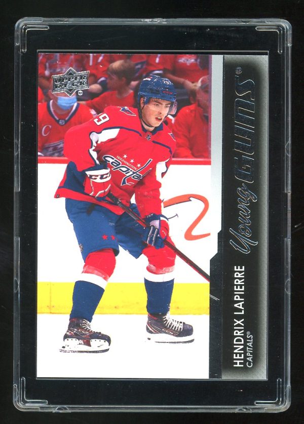 2021-22 Upper Deck  Young Guns Hendrix Lapierre #472 RC  Washington Capitals