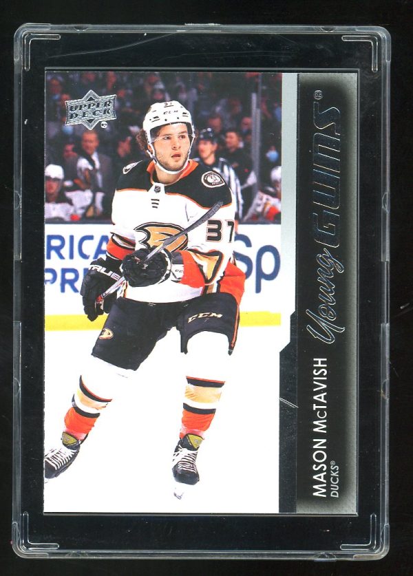 2021-22 Upper Deck Young Guns Mason McTavish #451 RC Anaheim Ducks