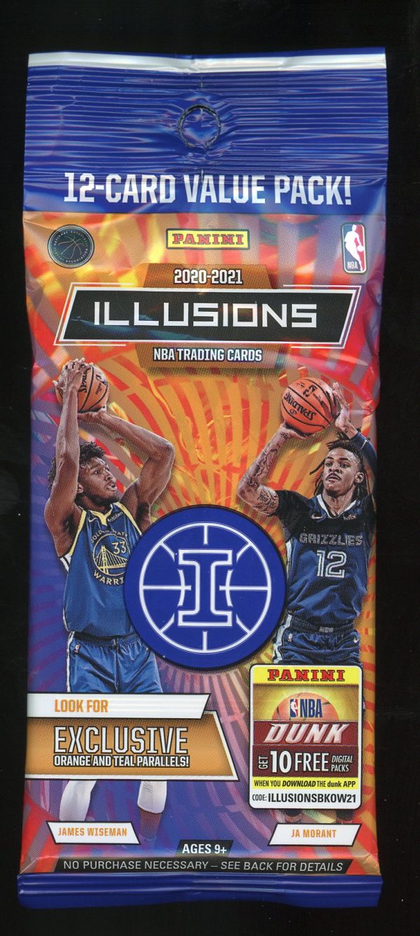 2020-21 Panini Illusions Basketball Pack