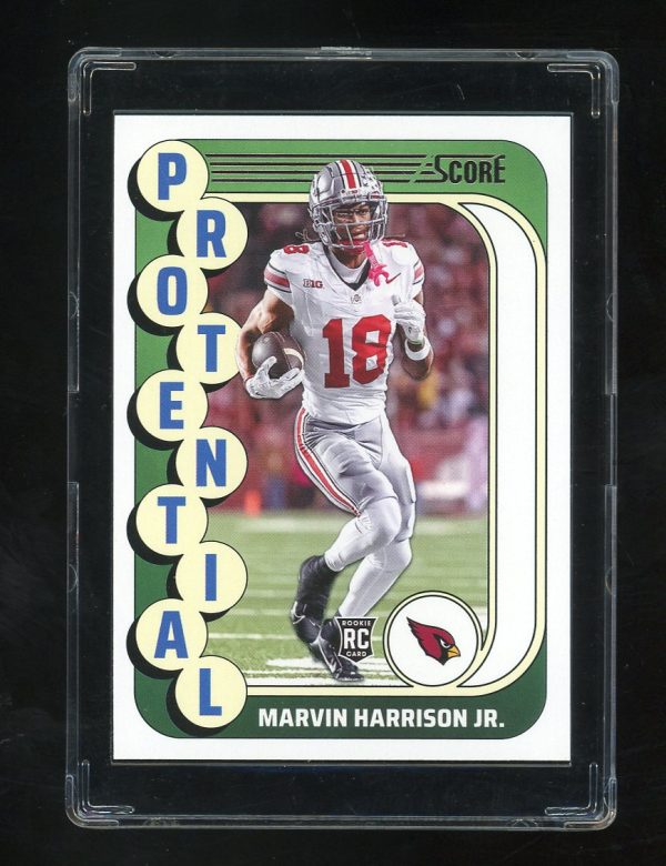 2024 Score Protential #16 Marvin Harrison Jr. Arizona Cardinals