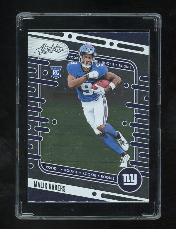 2024 Absolute #106 Malik Nabers RC New York Giants