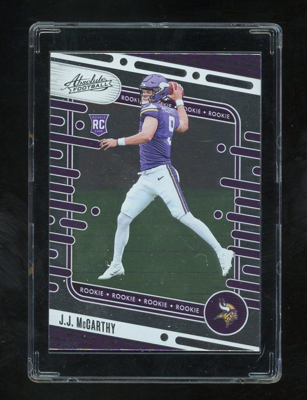 2024 Absolute #110 JJ McCarthy RC Minnesota Vikings