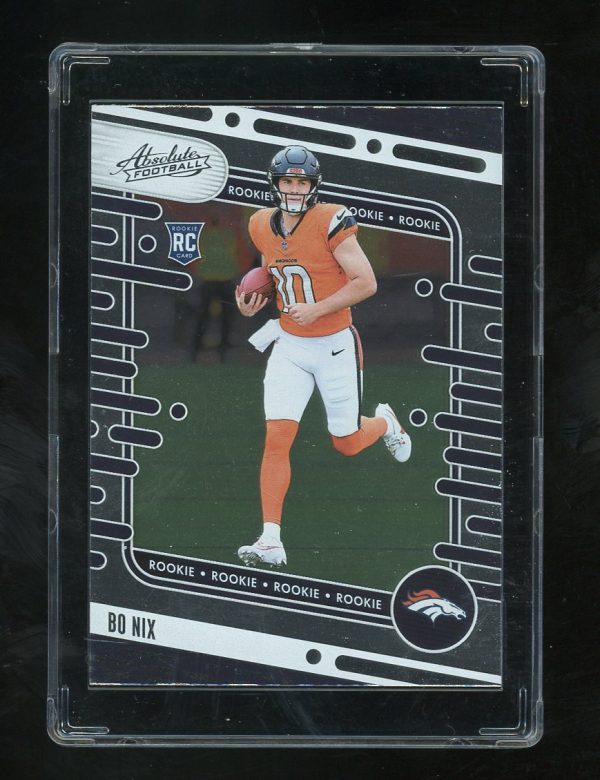 2024 Absolute #112 Bo Nix RC Denver Broncos