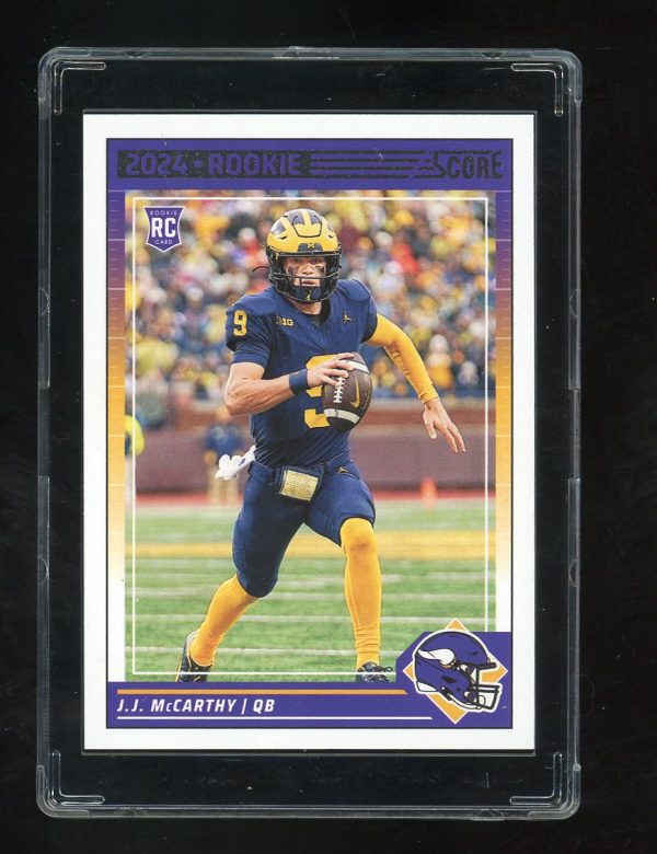 2024 Score #304 J.J. McCarthy RC Minnesota Vikings