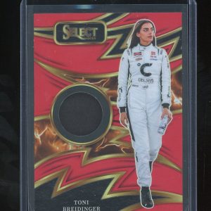 2025 Select Sparks Prizm Red Sparks Relic #S-TBG Toni Breidinger 19/49