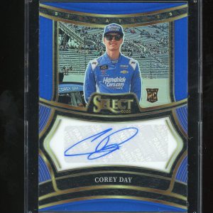 2025 Panini Select Racing Signatures Blue # S-CDY Corey Day 24/99