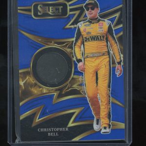 2025 Select Racing Swatches Sparks Prizm Blue # S-CBL Christopher Bell16/35