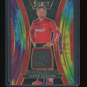 2025 Select Racing Selective Swatches Prizm Tie #SS-JAL Dye Justin Allgaier 9/25