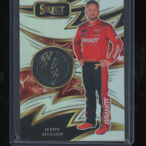 2025 Select Racing Spark Swatches Prizm # S-JAL Justin Allgaier