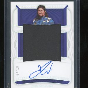 2024 Panini National Tressures Racing Autograph Relic #13 Josh Williams 7/49