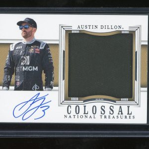 2024 Panini National Treasures Racing Colossal Patch Autograph #CMA-ADL Austin Dillon 49/49