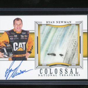 2024 Panini National Treasures Racing Colossal Patch Autograph #CMA-RNW Ryan Newman  46/49