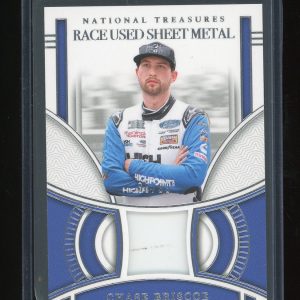 2024 Panini National Treasures Racing Raced Used Sheet Metal #RUS-CBO Chase Briscoe 66/99