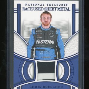 2024 Panini National Treasures Racing Raced Used Sheet Metal #RUS-CBR Chris Buescher 63/75