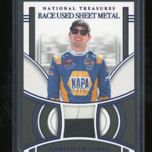 2024 Panini National Treasures Racing Raced Used Sheet Metal #RUS-CES Christian Eckes 1/75