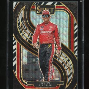 2025 Panini Select Racing Trackside Zebra #283 Justin Allgaier