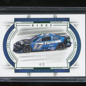 2024 Panini National Treasures Racing Rides Green #53 Chris Buescher 4/5