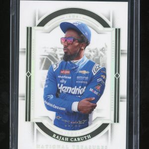 2024 Panini National Treasures Racing #37 Rajah Caruth 23/25