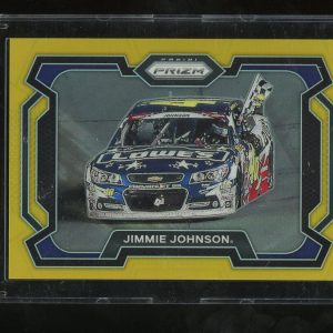 2024 Panini Prizm Racing Gold Prizm #18 Jimmie Johnson 7/10