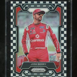 2024 Panini Prizm Racing Checkered Prizm #55 Josh Berry 26/75