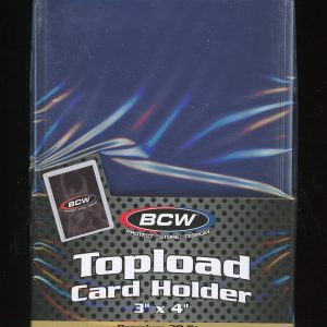 BCW Premium Top Loaders 3x4 25 To A Pack