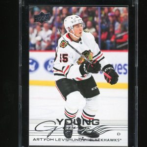 2025–26 Upper Deck Young Guns Artyom Levshunov RC #201 | Official NHL Rookie Card, UD Hockey Collectible